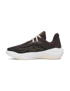 Under Armour Pantofi pentru baschet Curry Splash 25 - Alb/Maro inchis