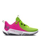 Under Armour Pantofi pentru baschet Flow Futr 2 - Fucsia/Verde neon