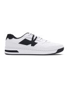 Under Armour Pantofi sport Court 96 low-cut de piele - Alb/Negru