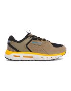 Under Armour Pantofi sport Summit Trek cu insertii din piele intoarsa - Negru/Galben/Maro camel