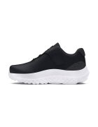 Under Armour Pantofi Surge 4 cu velcro - pentru alergare - Alb/Negru/Gri antracit