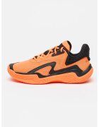 Under Armour Pantofi textili cu logo discret - pentru baschet - Negru/Portocaliu neon