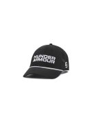 Under Armour Sapca cu logo pentru fitness Drive Rope - Alb/Negru stins