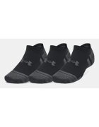 Under Armour Set 3 perechi de sosete Poliester/Elastan - Negru - Negru