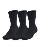 Under Armour Set de sosete lungi pentru fitness - 3 perechi - Negru