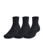 Under Armour Set de sosete unisex pentru fitness - 3 perechi - Negru