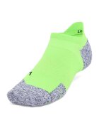 Under Armour Sosete cu amortizare pentru alergare ArmourDry™ - Gri/Verde neon