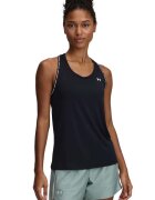 Under Armour Top cu decupaj pe partea din spate pentru fitness Knockout - Negru
