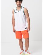 Under Armour Top cu logo pentru baschet - Alb/Negru/Verde menta