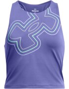 Under Armour Top racerback cu monograma - pentru antrenament Motion Branded - Gri/Albastru indigo/Verde menta