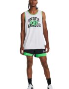 Under Armour Top reversibil pentru baschet Baseline - Alb/Verde