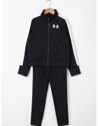 Under Armour Trening cu fermoar si benzi laterale contrastante pentru fitness21` - Negru