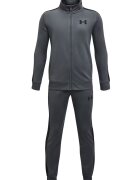Under Armour Trening cu fermoar si logo - pentru fitness Knit - Gri inchis