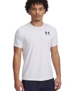 Under Armour Tricou cambrat pentru fitness Heatgear - Alb murdar