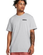 Under Armour Tricou cu decolteu la baza gatului Heavyweight - Gri deschis