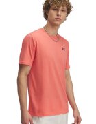 Under Armour Tricou cu decolteu la baza gatului Lockup - Roz somon