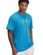 Under Armour Tricou cu imprimeu logo Holiday - Albastru