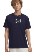 Under Armour Tricou cu imprimeu logo Holiday - Bleumarin