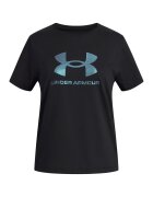 Under Armour Tricou cu imprimeu logo pentru antrenament - Negru