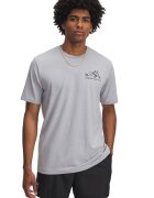 Under Armour Tricou cu imprimeu pe partea din spate Body Shop - Alb/Gri deschis