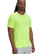 Under Armour Tricou cu model camuflaj pentru alergare Launch - Verde neon
