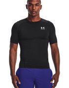 Under Armour Tricou de compersie pentru fitness HeatGear® - Alb/Negru