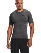 Under Armour Tricou de compersie pentru fitness HeatGear® - Gri inchis melange