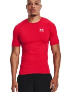 Under Armour Tricou de compersie pentru fitness HeatGear® - Rosu/Alb