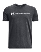 Under Armour Tricou din amestec de bumbac pentru fitness - Gri antracit
