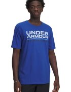 Under Armour Tricou lejer pentru antrenament Wordmark - Albastru royal