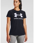 Under Armour Tricou lejer Rival - Alb/Negru