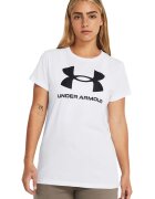 Under Armour Tricou lejer Rival - Negru stins/Alb optic