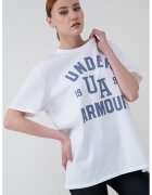 Under Armour Tricou pentru antrenament Collegiate - Alb/Albastru prafuit