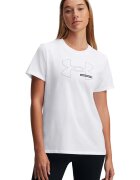 Under Armour Tricou pentru antrenament Rival Outline - Alb