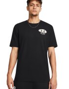 Under Armour Tricou pentru fitness Grounds - Negru
