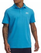 Under Armour Tricou polo barbati - albastru - bumbac/poliester - croiala regulara - maneca scurta