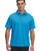 Under Armour Tricou polo pentru golf Tech™ - Albastru/Gri inchis