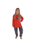 Uniconf Pijama fetite din bumbac Christmas PCI14 - multicolor - 6/8 ani