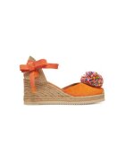 Unisa Espadrile dama CECIL_KS - Piele naturala - Portocaliu
