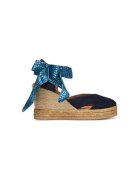 Unisa Espadrile dama CIBOLO_KS - Piele naturala - Bleumarin