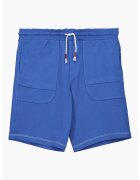 United Colors Of Benetton Bermude de bumbac cu snur - Albastru royal