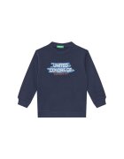 United Colors Of Benetton bleumarin - 100% bumbac organic - Bleumarin