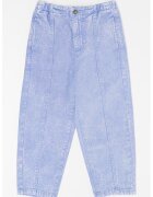 United Colors Of Benetton Blugi cu talie elastica - Albastru azur