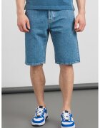 United Colors Of Benetton Blugi scurti cu model uni - Albastru