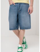 United Colors Of Benetton Blugi trei sferturi de denim - Albastru deschis