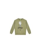United Colors Of Benetton Bluza baieti 3UNIC10NH - Bumbac - Verde - Verde