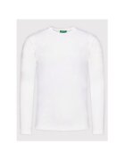 United Colors Of Benetton Bluza barbati - 209300307 - Bumbac - Alb - Alb