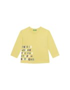 United Colors Of Benetton Bluza copii - culoare galbena