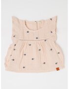 United Colors Of Benetton Bluza cu detalii brodate - fara maneci - Bej deschis