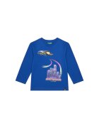 United Colors Of Benetton Bluza cu maneca lunga pentru copii - albastru